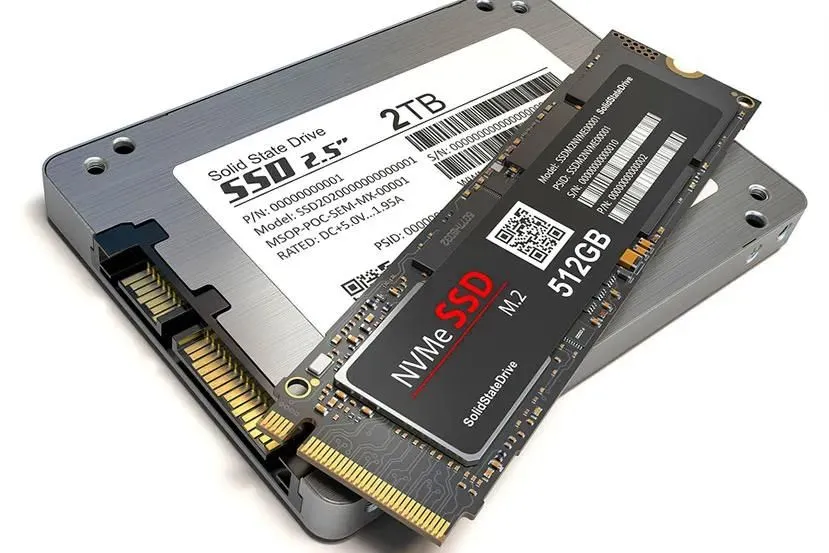 Disco SSD y disco duro